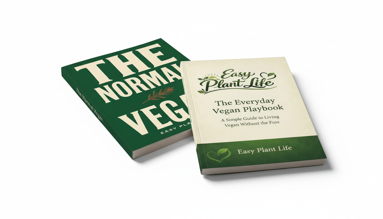 The Normal Vegan and The Everyday Vegan Playbook, Easy Plant Life books